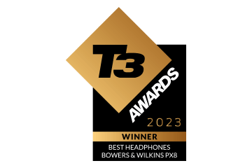 T3 award logo and quote - These are exceptional headphones in every regard